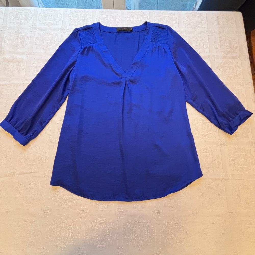 The Limited Royal Blue Blouse